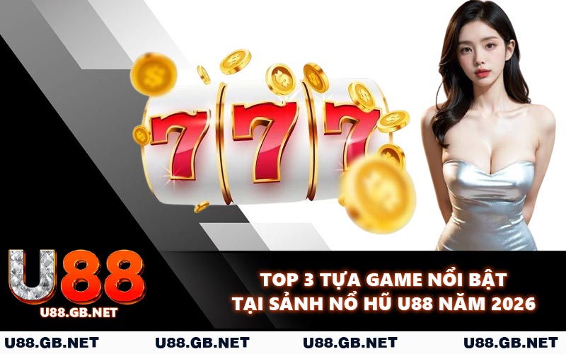 Top 3 tựa game nổi bật tại sảnh nổ hũ U88 năm 2026